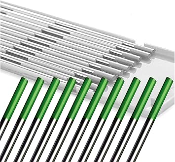 WeldingCity 10-pk 1/16 x 7 Pure (EW-P Green) Tungsten Electrodes for TIG Welding Torch