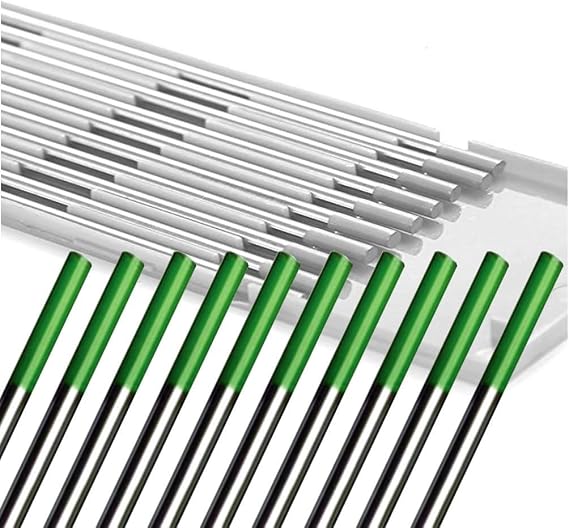 WeldingCity 10-pk 1/16 x 7 Pure (EW-P Green) Tungsten Electrodes for TIG Welding Torch