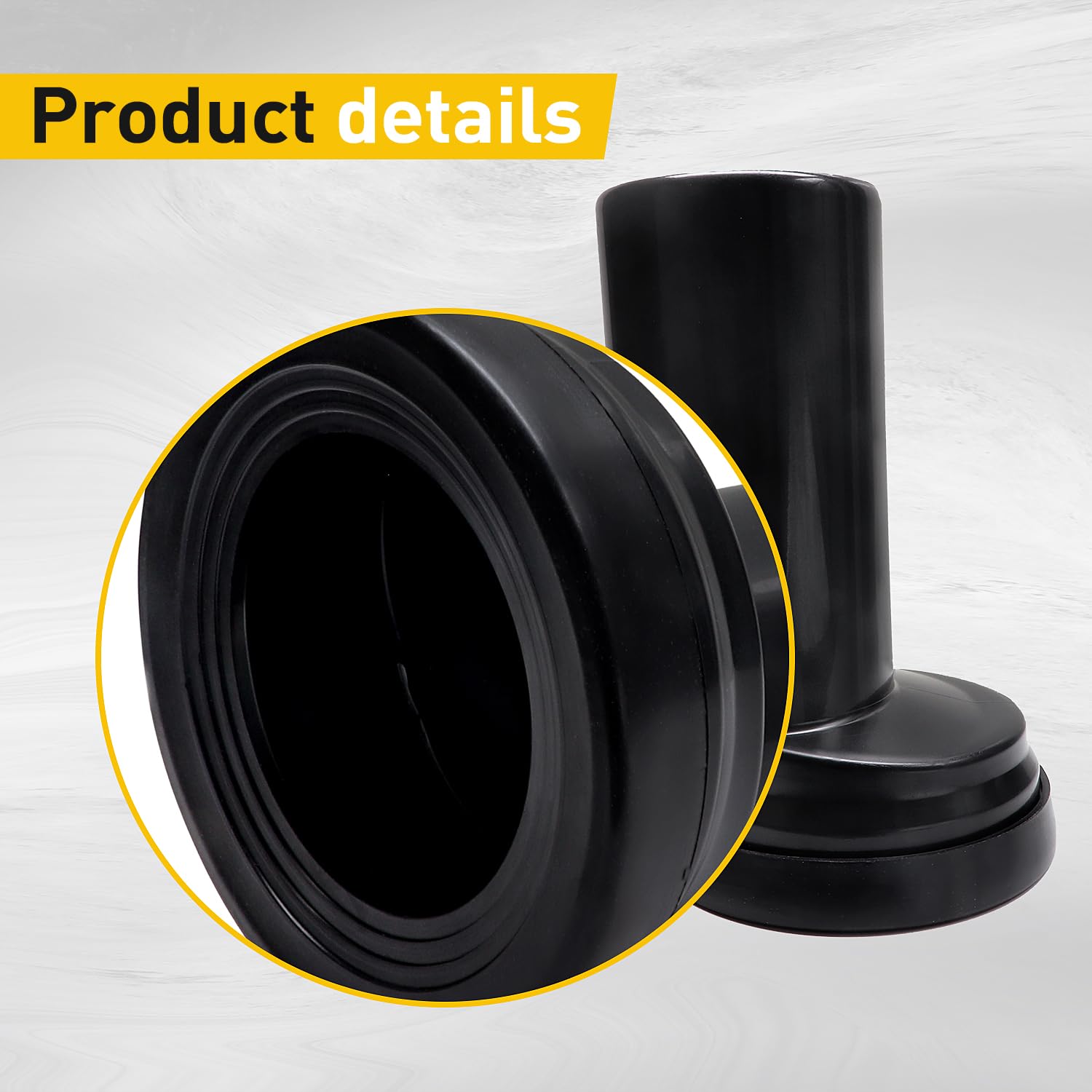 Juego de conectores de pared para tanque de inodoro con material HDPE, compatible con inodoros Geberit, tanque de agua oculto, tubo de drenaje de agua de alta calidad y fácil instalación