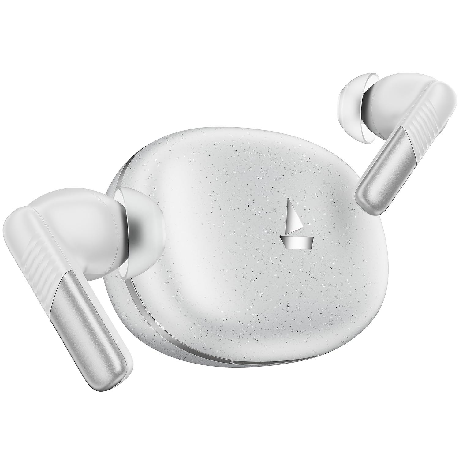 boAt (2025 Launch Airdopes Prime 412, 4Mics AI-ENx Tech, 50 Hrs Battery, Multipoint Connectivity,Fast Charge, App Support, Bluetooth Earbuds, TWS Ear Buds Wireless Earphones with mic (Lunar White)-image-34