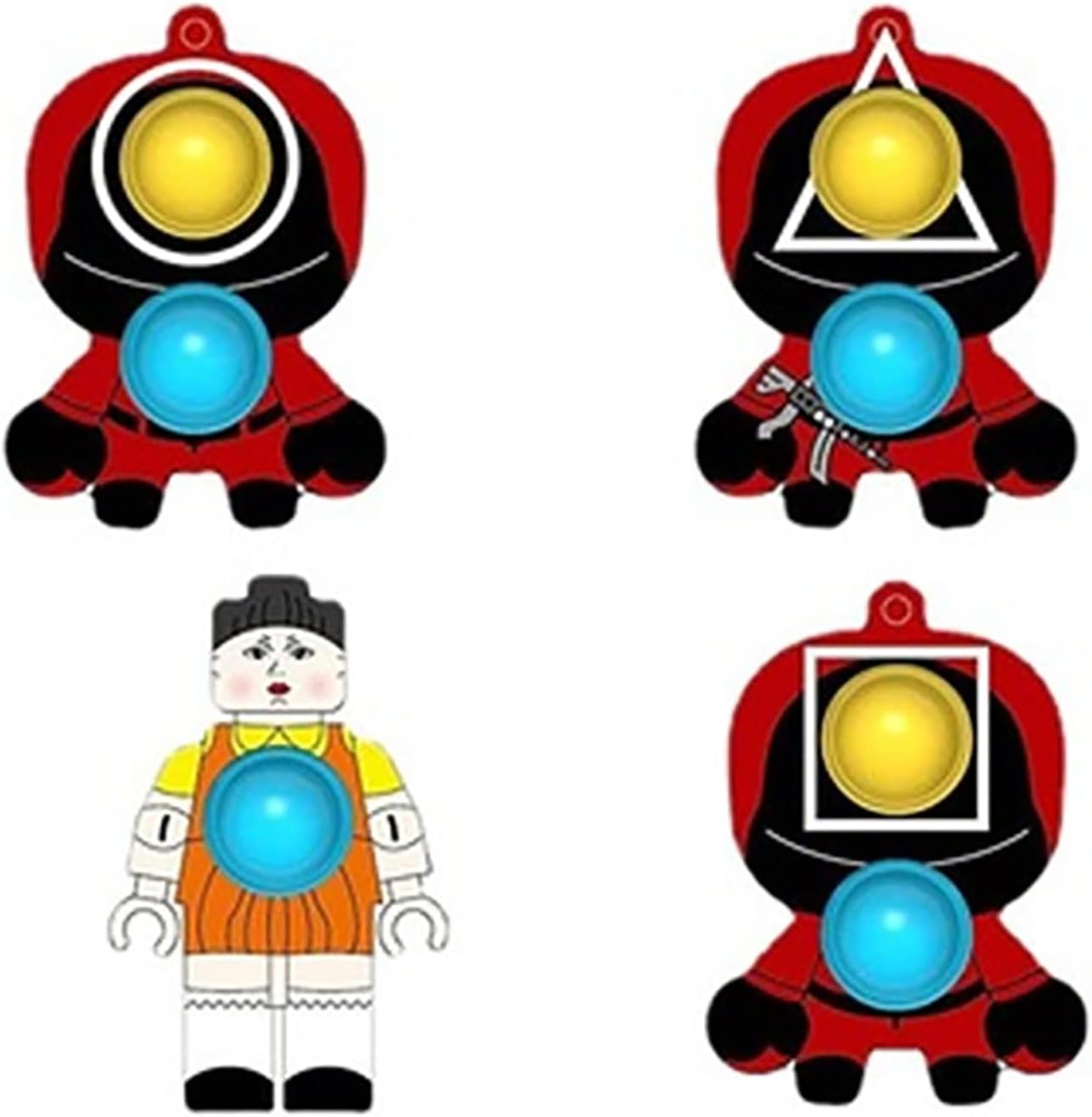 BRAINYTOYS 2022 Squid Novelty Toy Squid Toys Game Advent Calendar Toy The  Thinking Ability of Children (Octopus Round Shape) Squid Toys for Boys 6-12  Birthday : Amazon.de: Toys