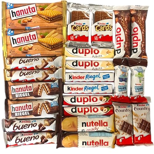 Boîte Spéciale avec Chocolat Ferrero Kinder, Bueno & Duplo Spécialités 620g