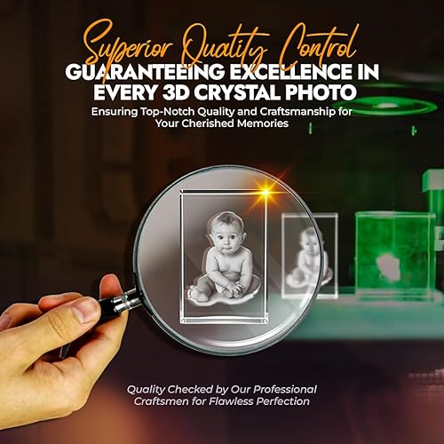 Miniatura 4 de Foto personalizada grabada en cristal (3D)