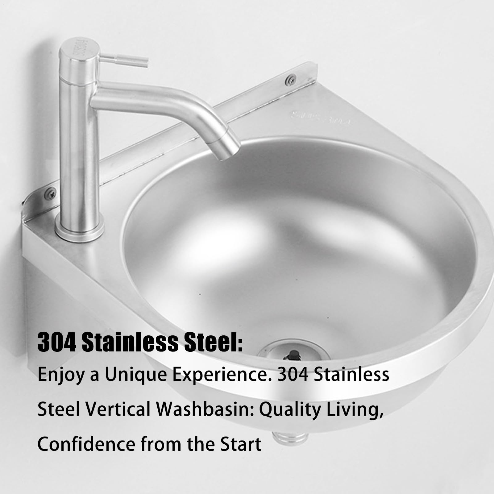 Bagno Mobile Con Lavabo Lavabo a semicircolare per servizi igienici | Lavello per doccia Per Bagno Servizi Igienici Toeletta Cucina Lavanderia Ristorante Casa Bar Hotel