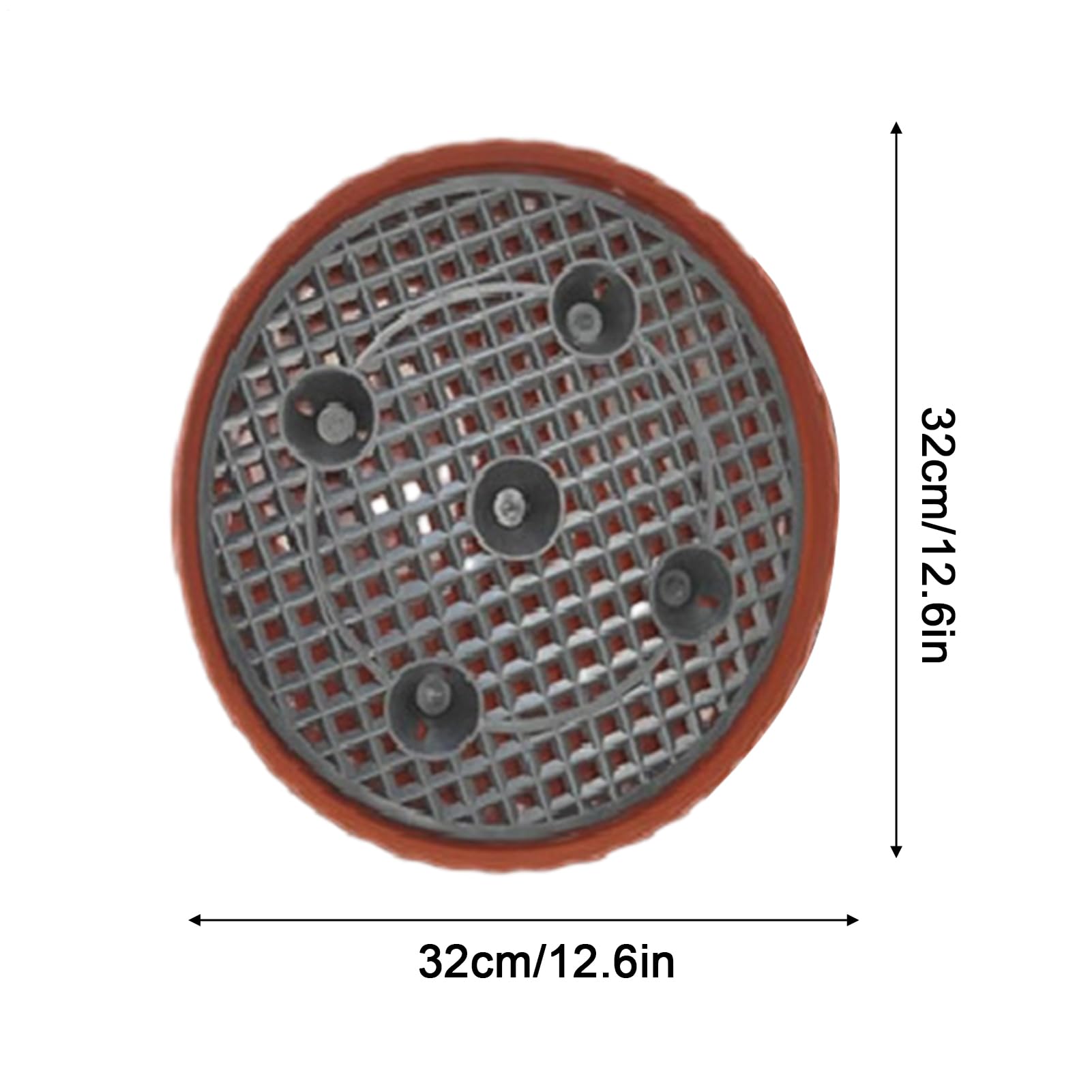 Bolsas De Cultivo Cubo De Plantación De 19 litros con Asas | Base Auto-Riego Con Platillo Para Maceta De 32cm Y Cuerda Absorbente Para Jardín, Patío, Champiñones, Flores, Patatas Y