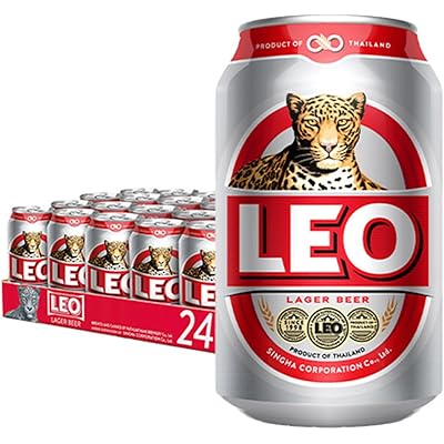訳あり 賞味期限2025/9/6 レオビール 缶 330ml 24本 ビール タイ 海外ビール 輸入ビール 外国ビール