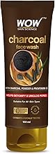 WOW Skin Science Charcoal Face Wash | Detoxifies Skin | Unclogs Pores | Lifts of Pollutants & Dirt