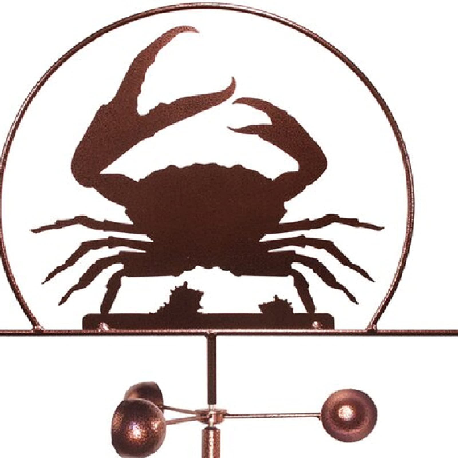Wetterfahne, Eisen, für Außenschuppen, Hofdächer, Scheunen, Dekoration, Bauernhof, Retro, langlebige Szene, Windrichtungsanzeige, professionelles Messwerkzeug, Krabbe