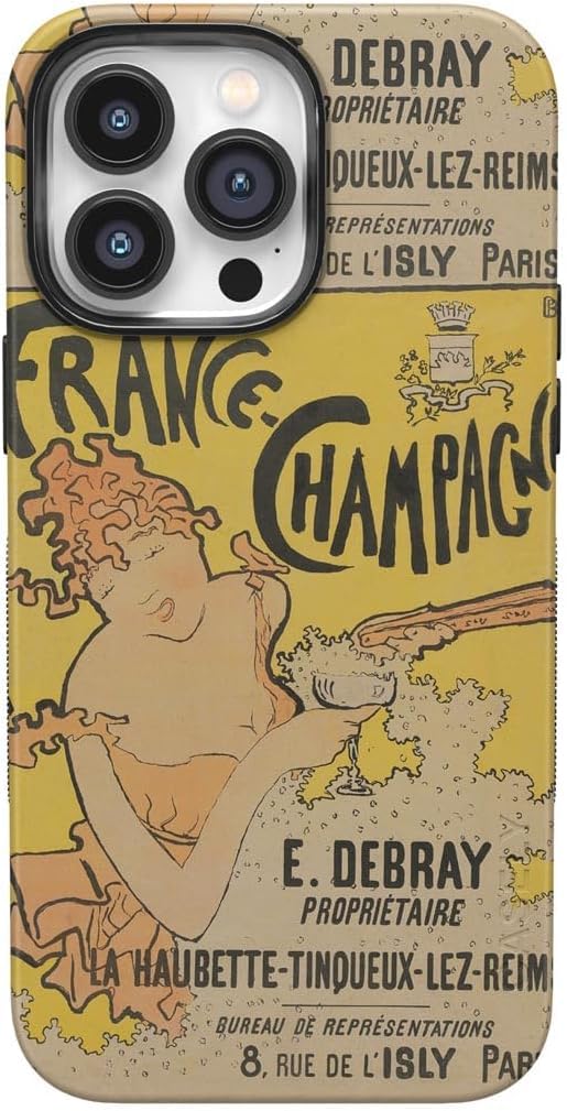 Casely iPhone 14 Pro Max Case | Van Gogh | French Bubbly | Bold Protective Design | Compatible with MagSafe