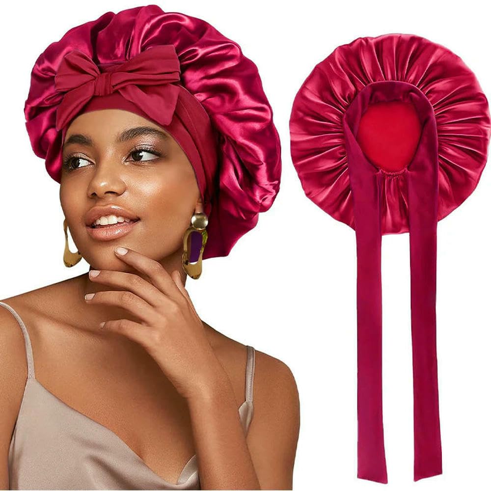 Bonnet de douche pour dormir réutilisable pour préserver les soins capillaires
