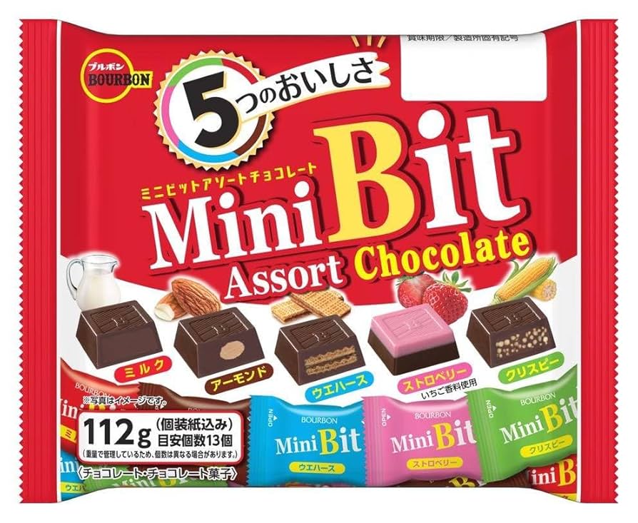 ぶるぼん。 Amazon | ブルボン ミニビットアソート 112g×12袋 | ブルボン