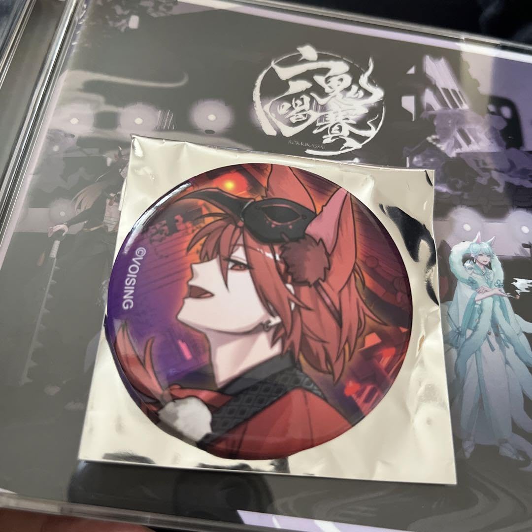 Amazon.co.jp: いれいす缶バッジ 百鬼夜行 六鬼喝賽 CD特典 : おもちゃ