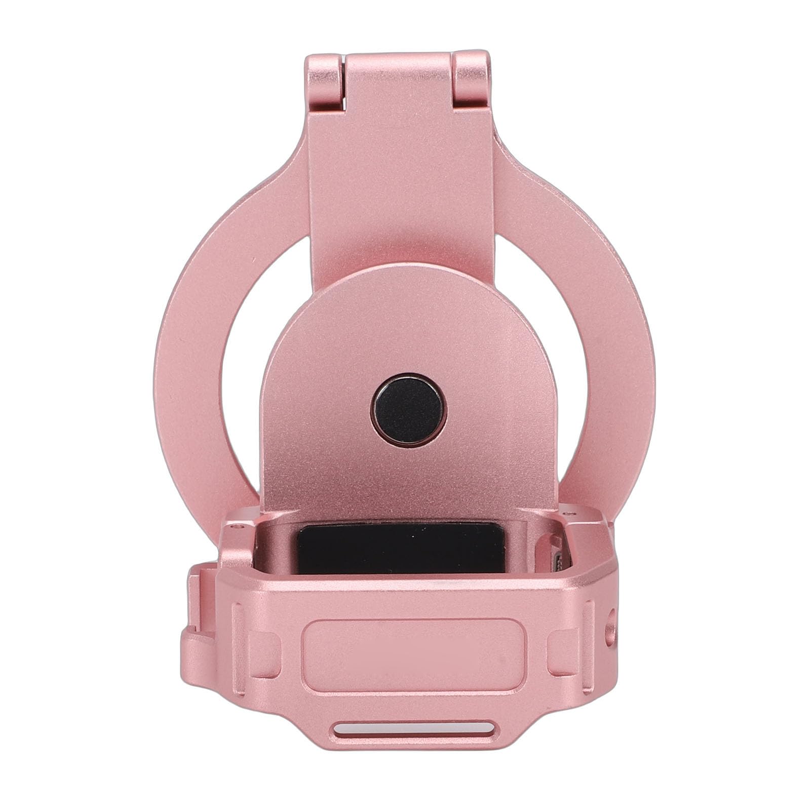 Soporte de Expansión Magnético para Cámara 3, Soporte Ligero de Aleación de Aluminio para Dispositivos Compatibles con, Trípodes, Palos Selfie para Accesorios de Filmación, Color Negro (Pink)