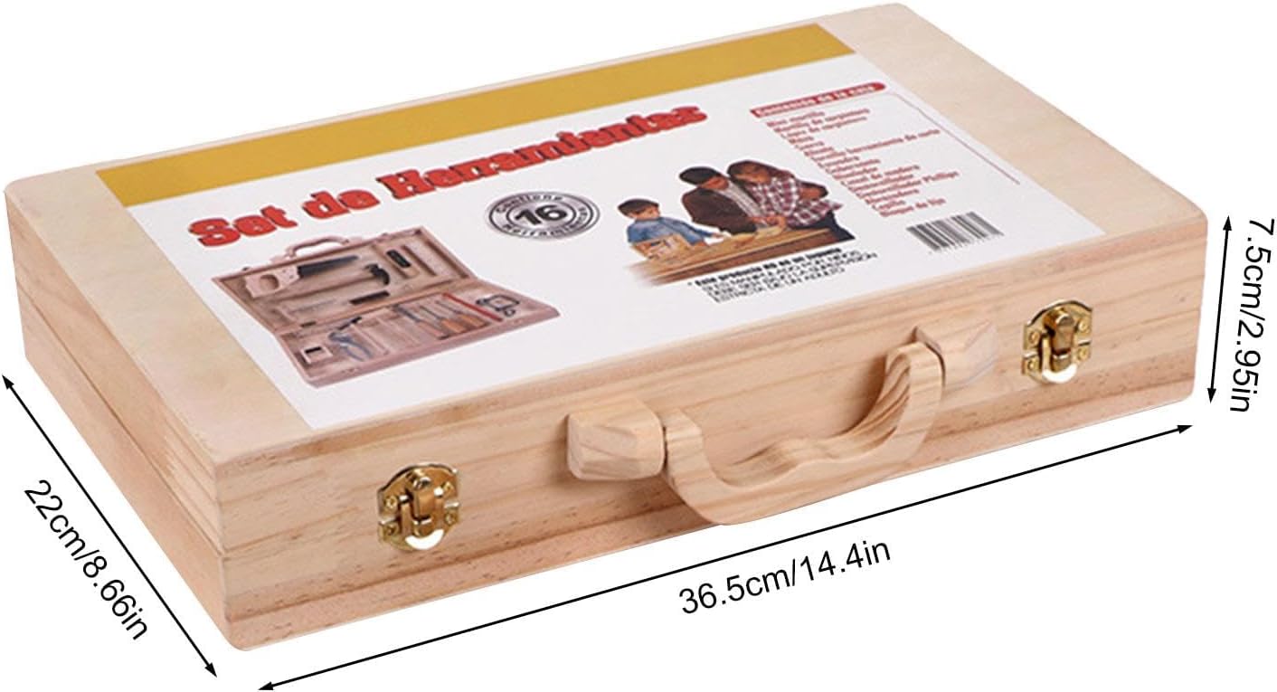 Tool Set for - Toolbox for, Junior Builder Game Set | Preschool Educational Repair Simulation Game, Construct Simulation Game Tools