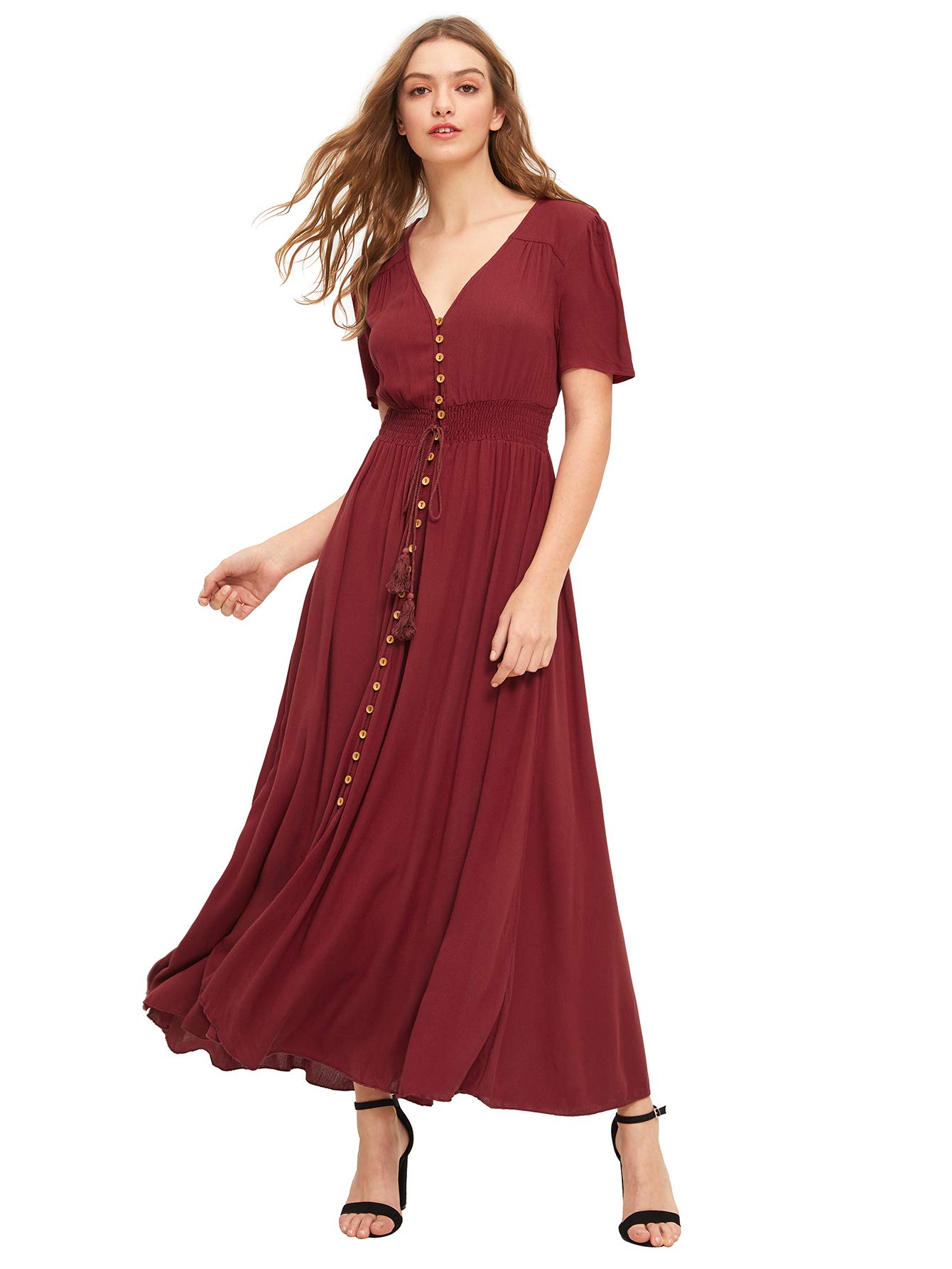 Cheap Burgundy Dresses The Dress Shop