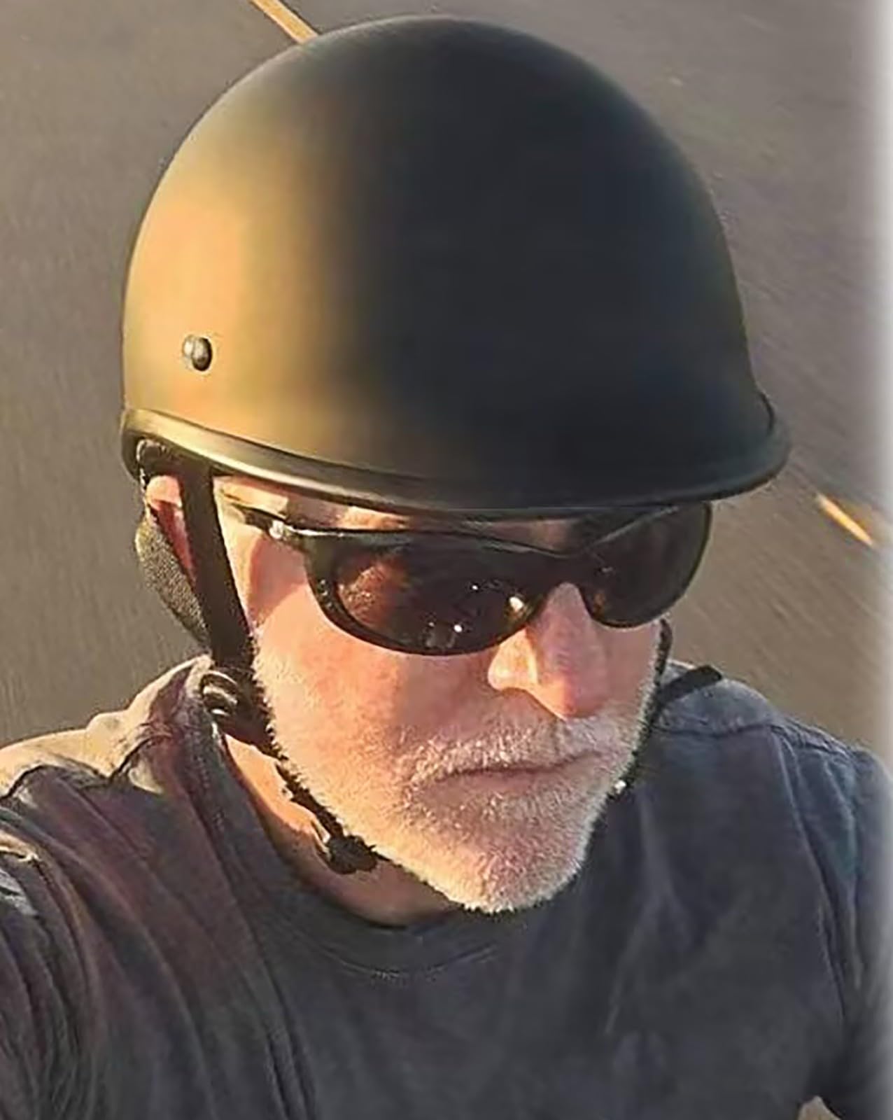 Kask motocyklowy vintage (kask pół), homologacja ECE/DOT, męski kask motocyklowy retro, cruiser, skuter i kask motorowerowy do ruchu miejskiego, odpowiedni na wszystkie pory roku.