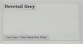 Wood Stain Water Based - 8.5oz/250ml - Indoor Furniture Stain Light & Dark Finishes - Special Non Toxic & Eco Friendly Formula - Wood Stain for Crafts - Color: Dovetail Grey