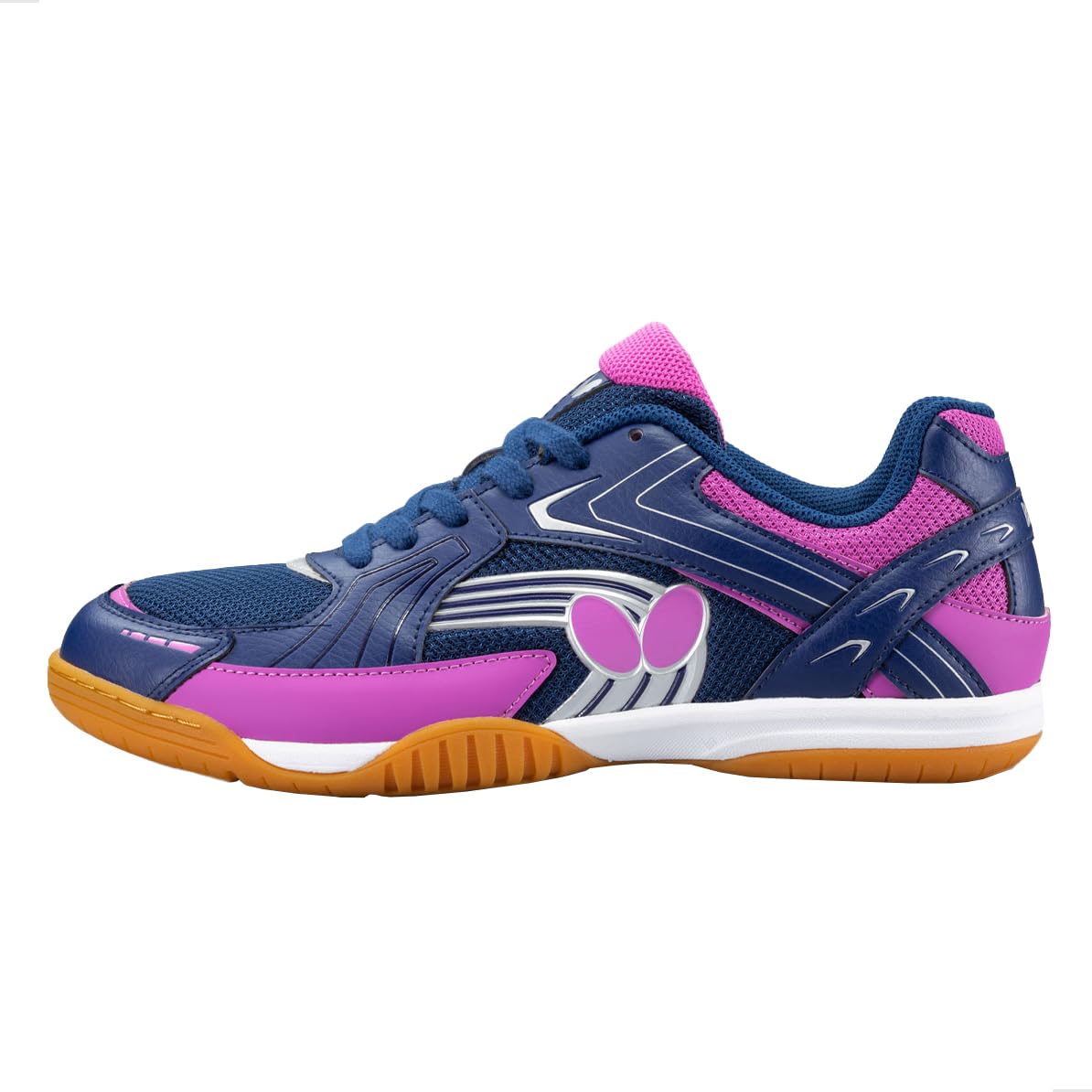 Butterfly Men's Lezoline Reiss Shoes - Beginner and Intermediate Competition Table Tennis Shoe, Grip, Cushion, Durability, Enhances Comfort Navy 10