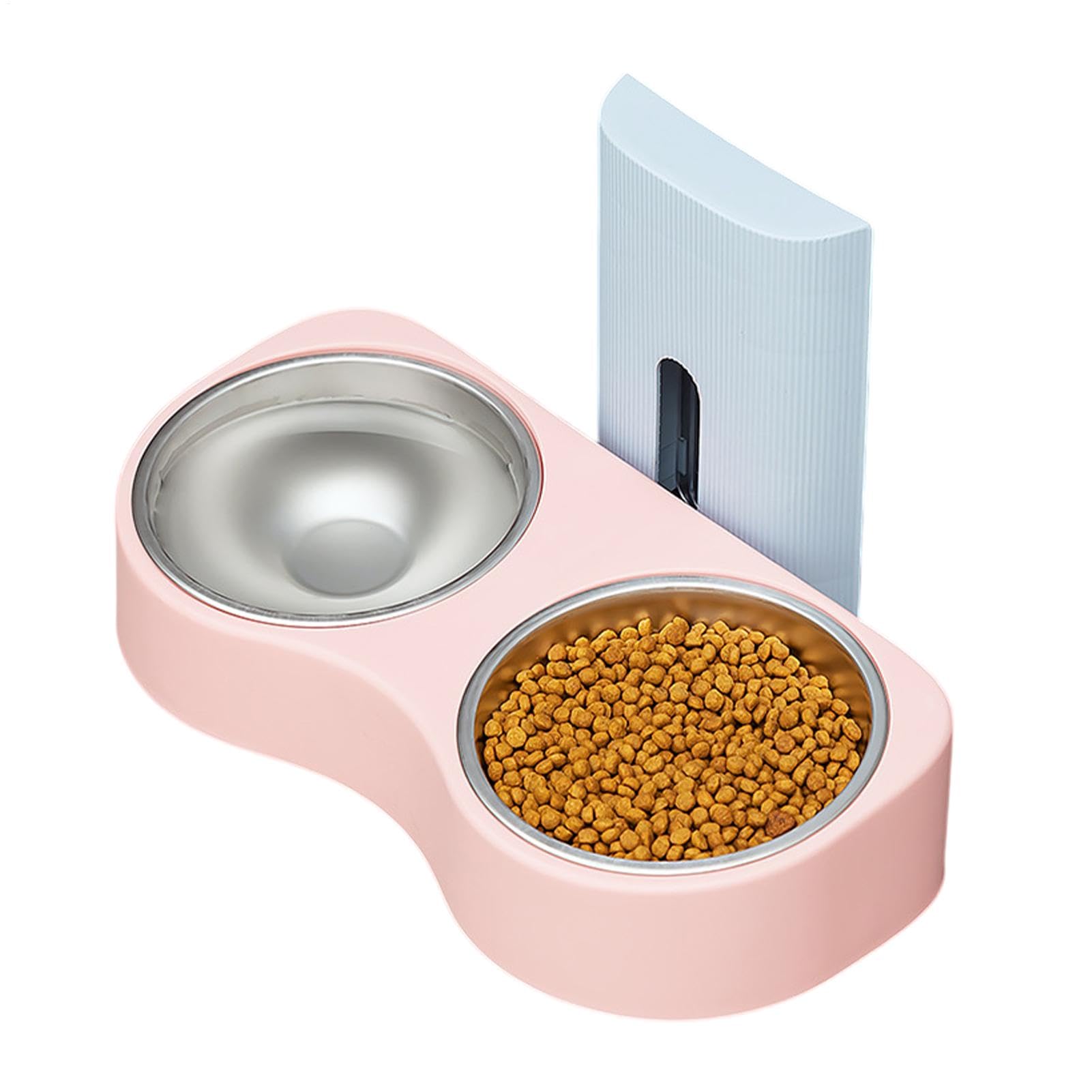 Removable Dog Bowls - Lightweight Height Adjustable Feeding Bowls | Multipurpose Pet Feeding Bowls, Ccat Water Bowls for cue protection