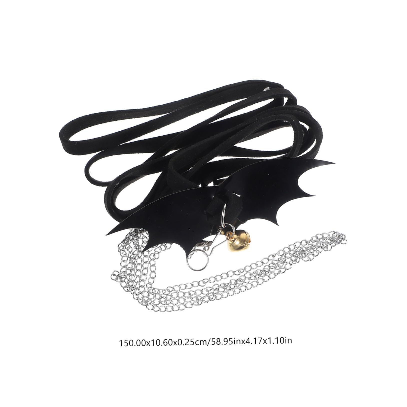 POPETPOP Adjustable Turtle Harness Strap with Wing Design Control Rope for Tortoise and Reptile Walking Bite Leash for Black