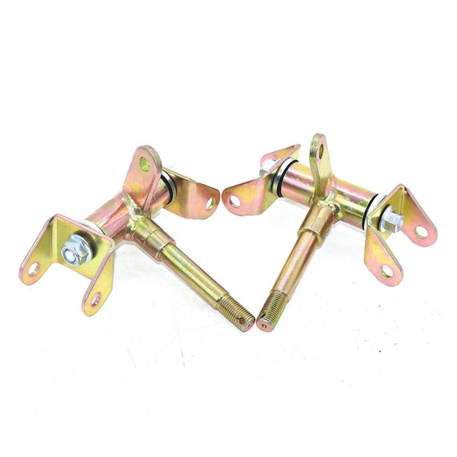 15 mm vordere Lenkstrebespindel kompatibel mit ATV 4 9cc 50cc 110cc 125cc Go Ka-RT Go-LF Ca-RT Buggy Karting UTV Quad -Bike -Teil