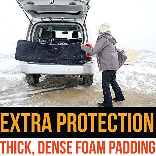 image for Athletico Padded Two-Piece Snowboard and Boot Bag Combo | Store & Tran