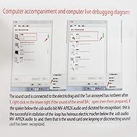 Vista 7 de V8 - Mezclador de audio para grabación y difusión de karaoke, tarjeta de sonido externa USB para KTV en vivo, grabación y chat de voz