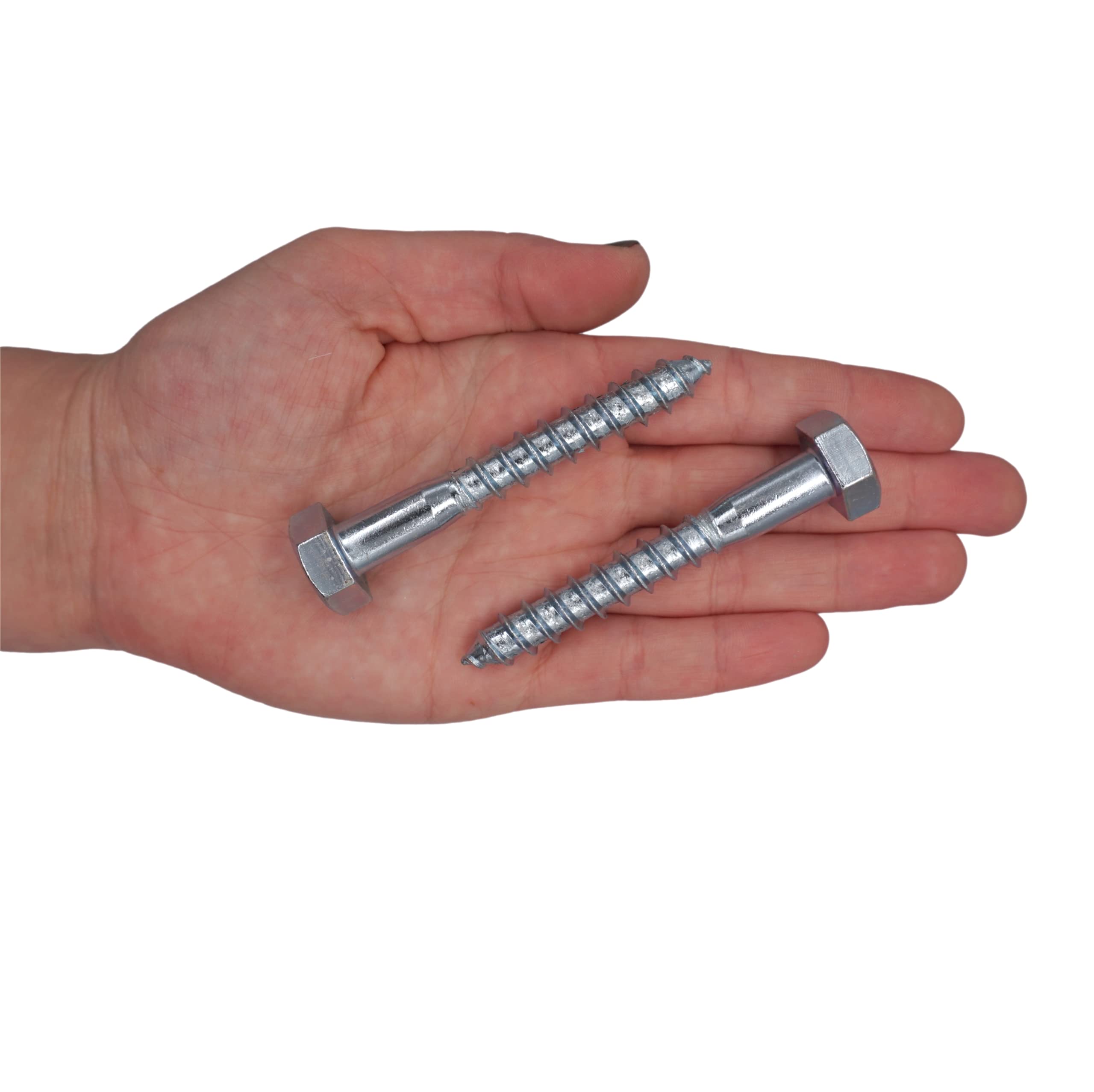 Viti A Testa Esagonale M10 X 70mm - Confezione Da 10 In Acciaio Zincato, Per Legno E Metallo - Foto 5