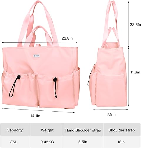 Miniatura 5 de Bolsa de lona para esterilla de yoga para mujer, bolsas de yoga y transportadores, se adapta a todas tus cosas, pilates, viajes, oficina, playa,