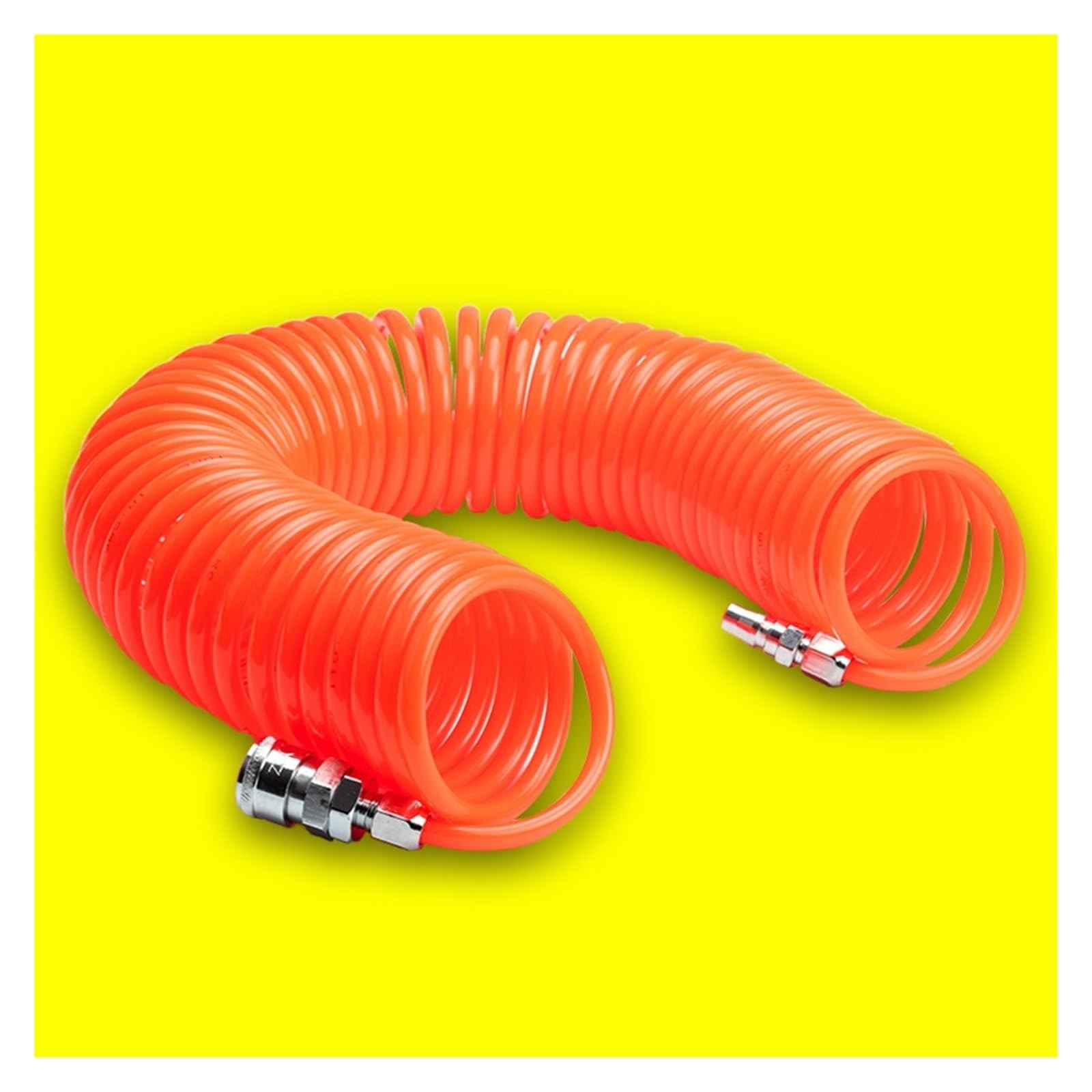 Tubo dell'aria,raccordi for tubi dell'aria, Tubo flessibile del compressore d'aria in poliuretano Tubo pneumatico in PU con raccordo PP20 + SP20 UE Connettori for tubi flessibili a molla da 8 mm x 5 m