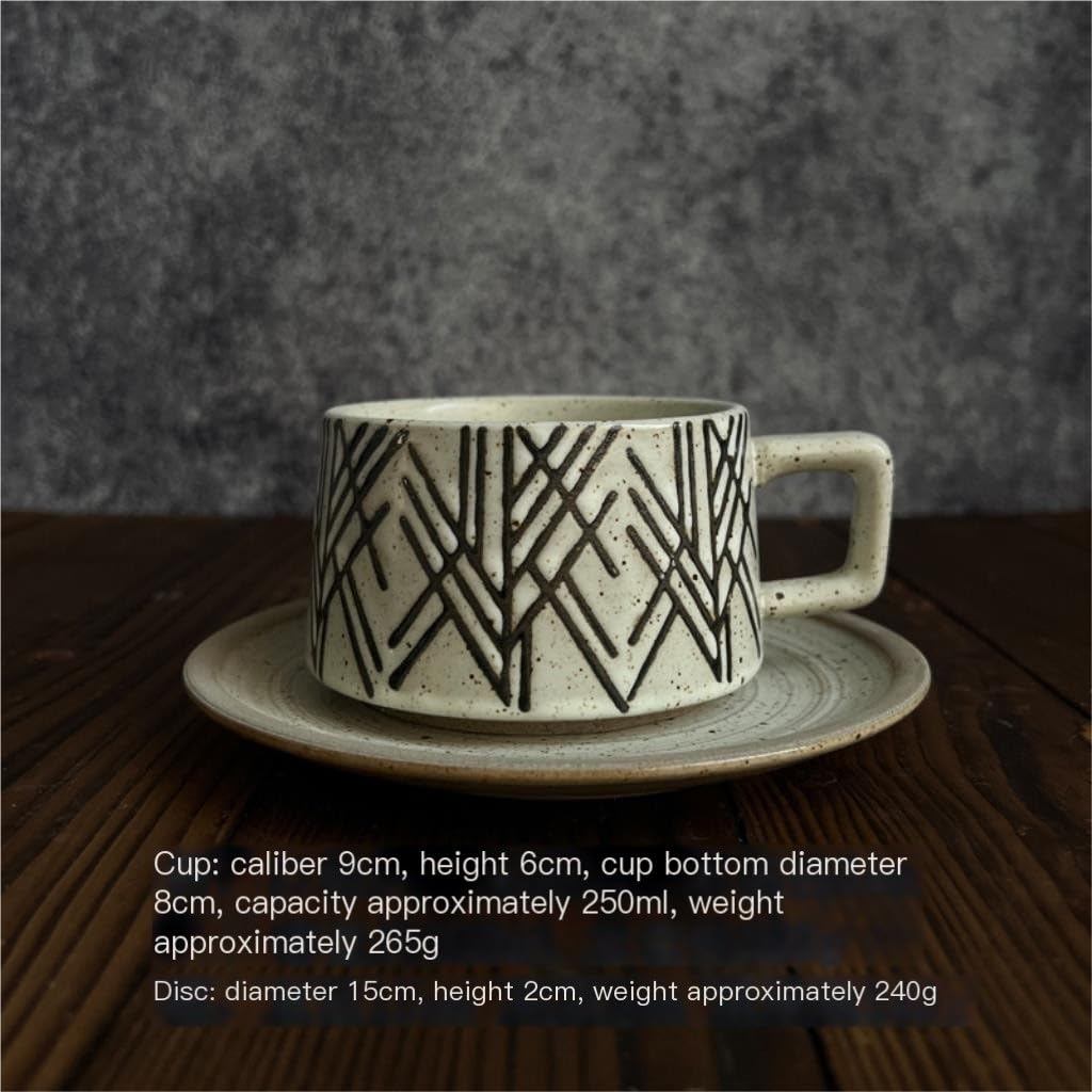 Herbata herbaty, Filiżanka ceramiczna, wysokiej klasy filiżanka do herbaty z mlekiem(5)
