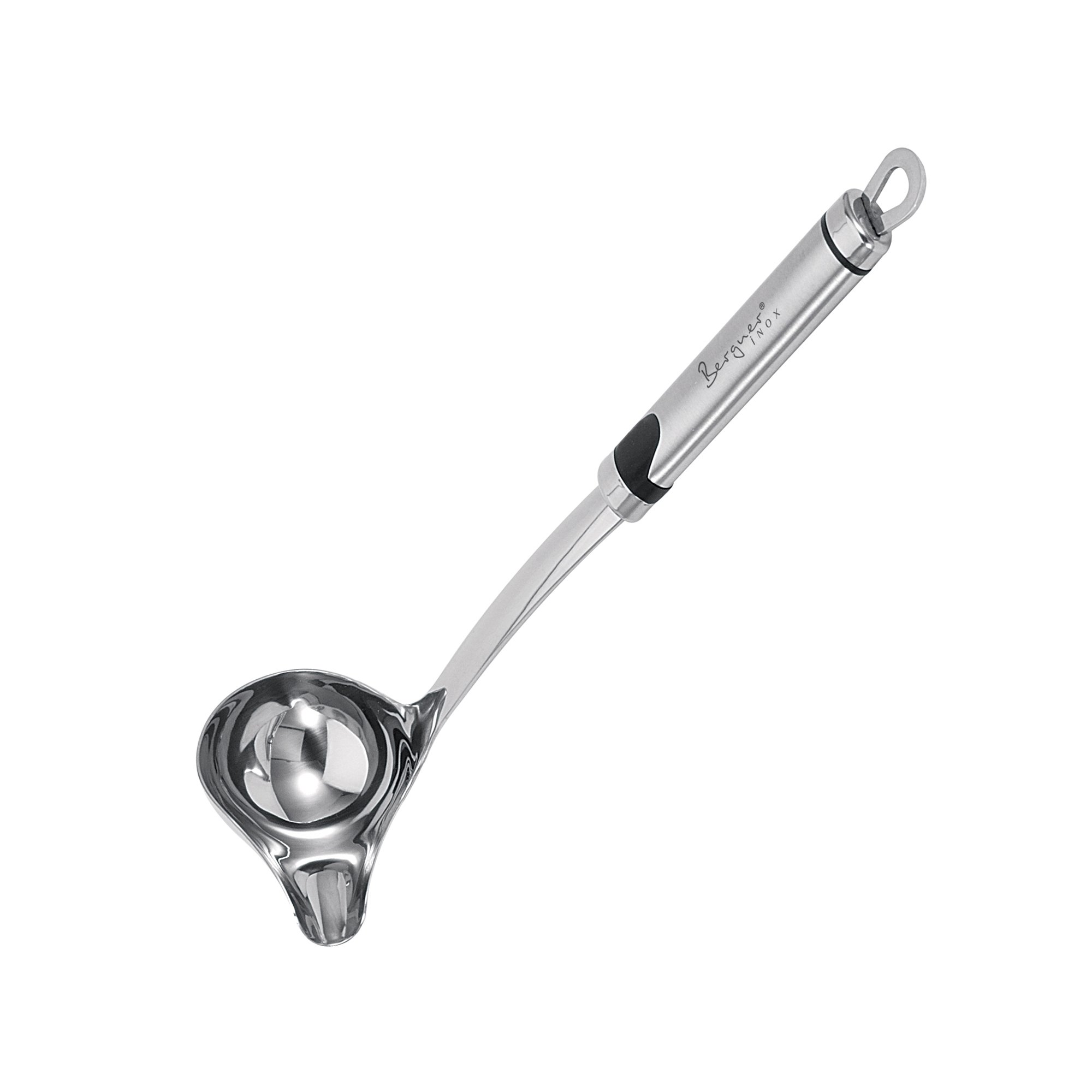 BergnerGizmo Gravy Ladle, Stainless Steel, Silver, 29 x 30 x 30 cm