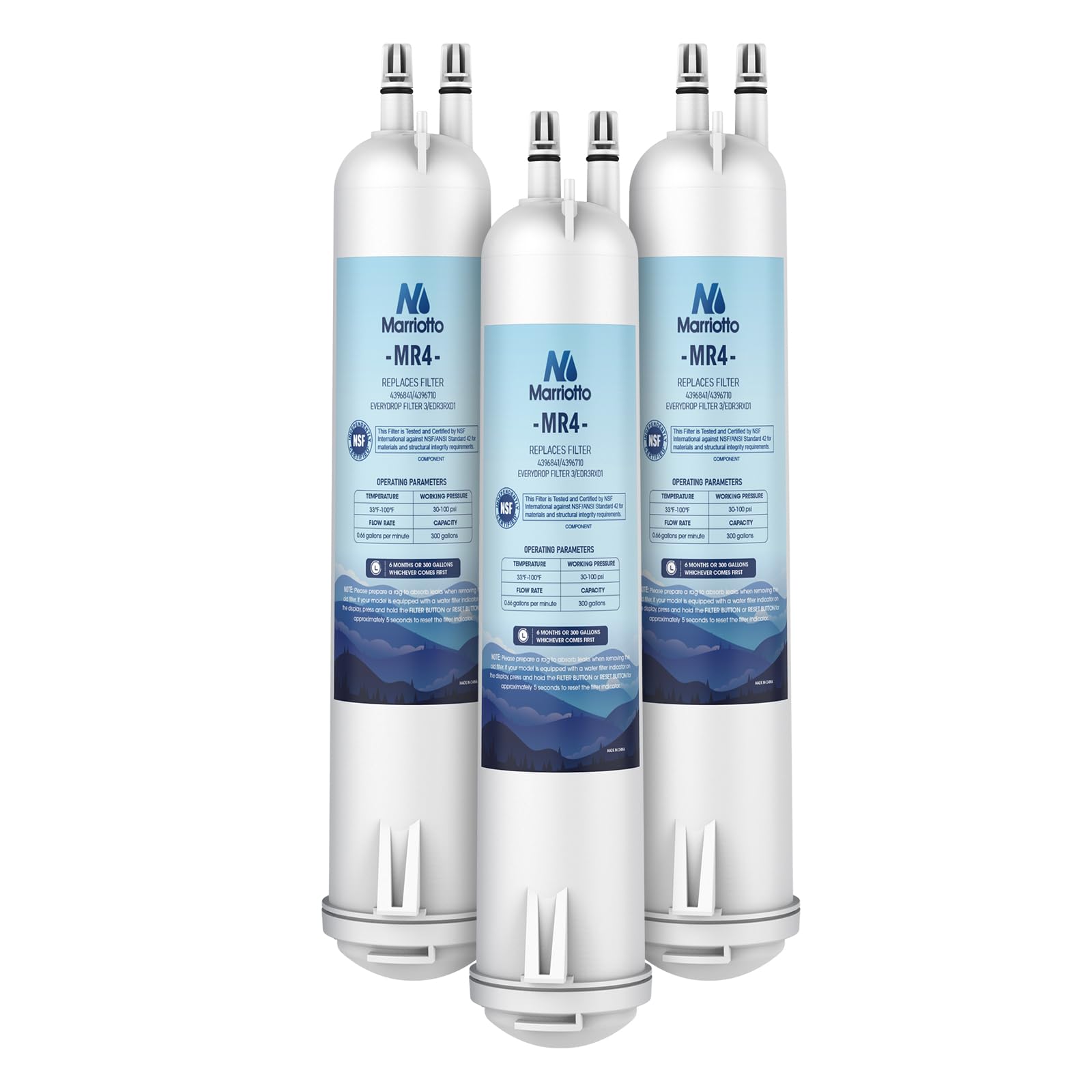 Amazon.com: MARRIOTTO MRW4 Water Filter Compatible with EDR3RXD1