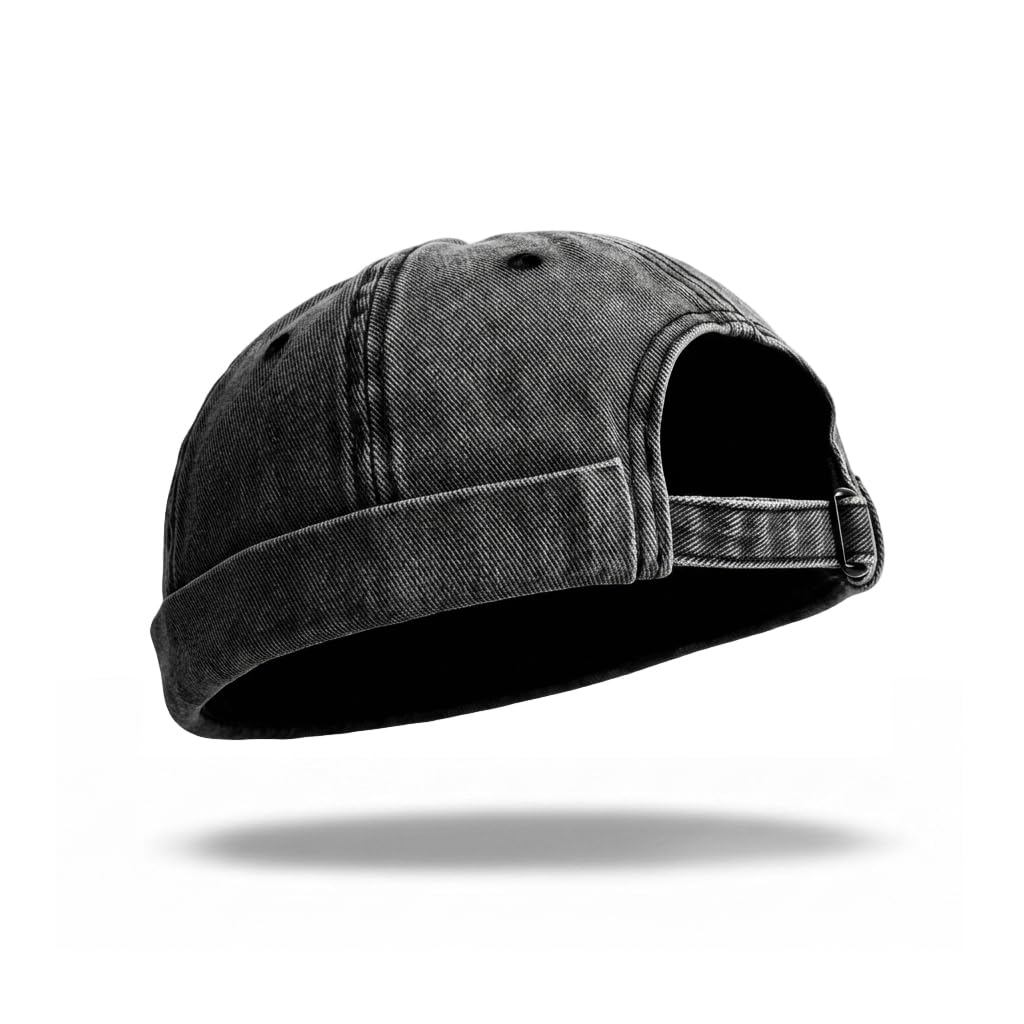 GUSTAVE® 1 Pack Brimless Mesh Cap for Men Breathable Lightweight Mesh Docker Beanie Hat Adjustable Fit Minimalist Streetwear Style for Summer Outdoor Use-image-39