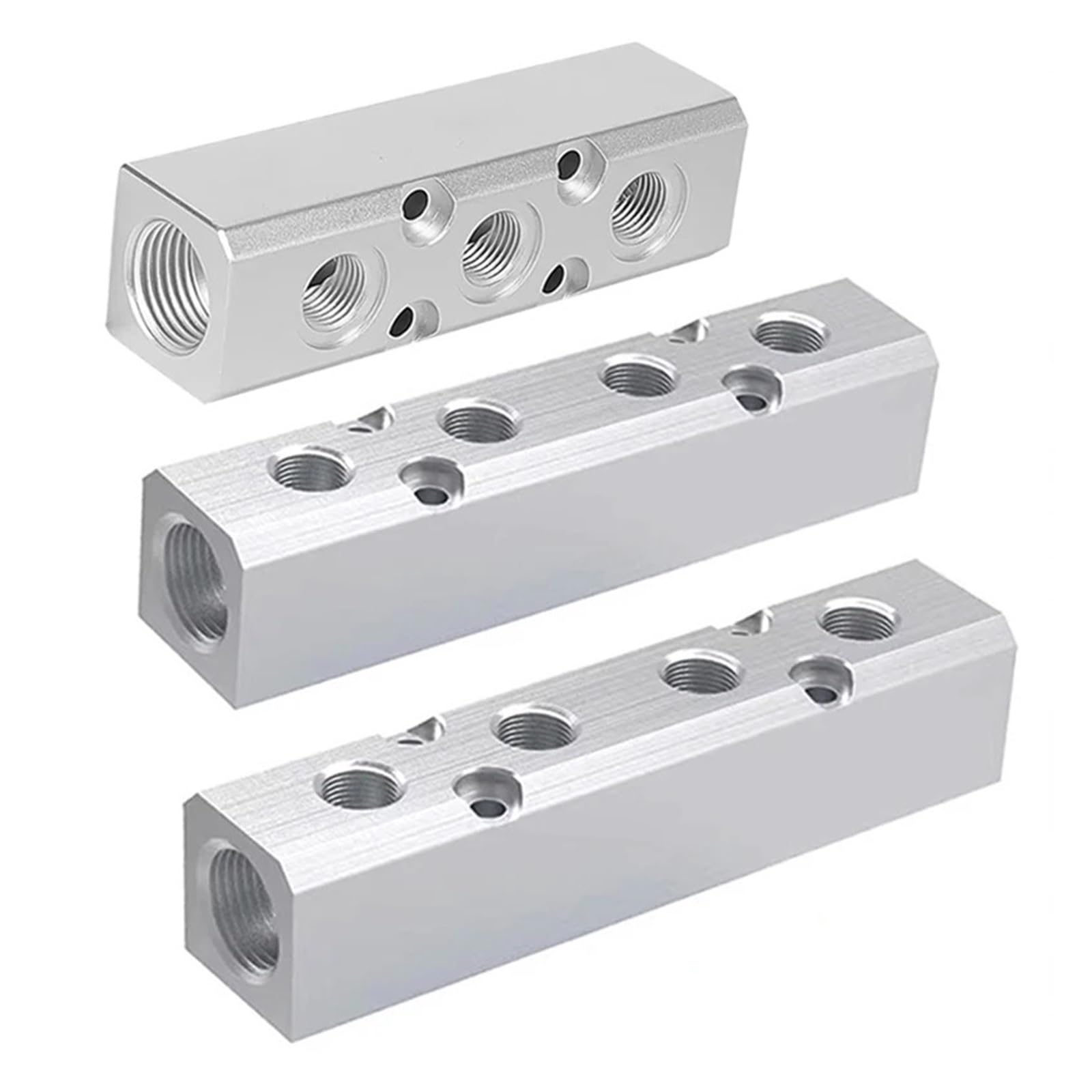Distributeur d'air 1/4 avec bloc diviseur de gaz 1/2 multi-tubes