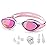 WAVE Nearsighted Swim Goggles, Shortsighted Optical Swimming Goggles No Leaking Anti Fog UV Protection for Adult Men Women