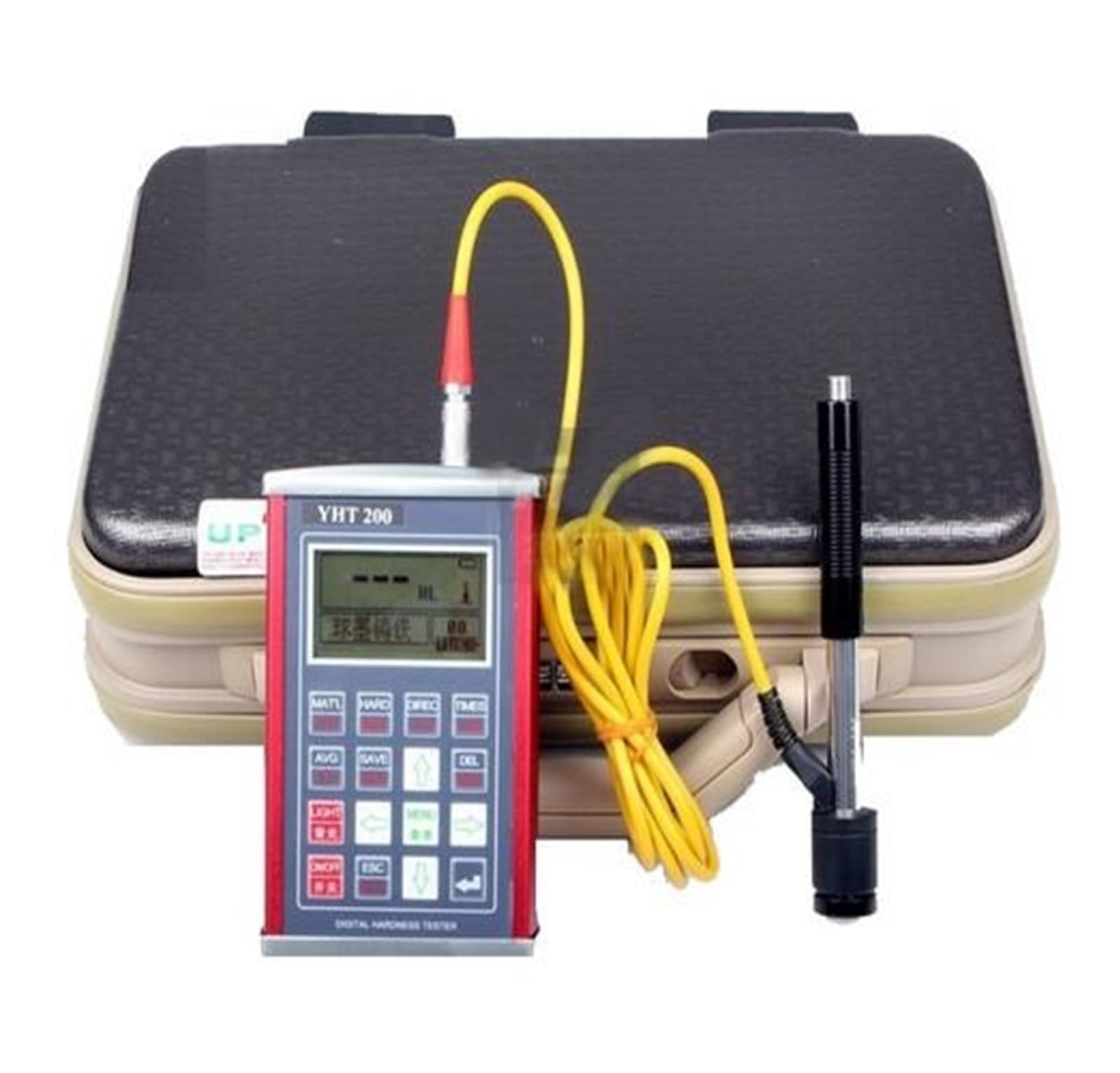 Hardness Tester, Digital Leeb Hardness Testers Portable Leeb Hardness Meter Handheld Hardness Testing Machine YHT200