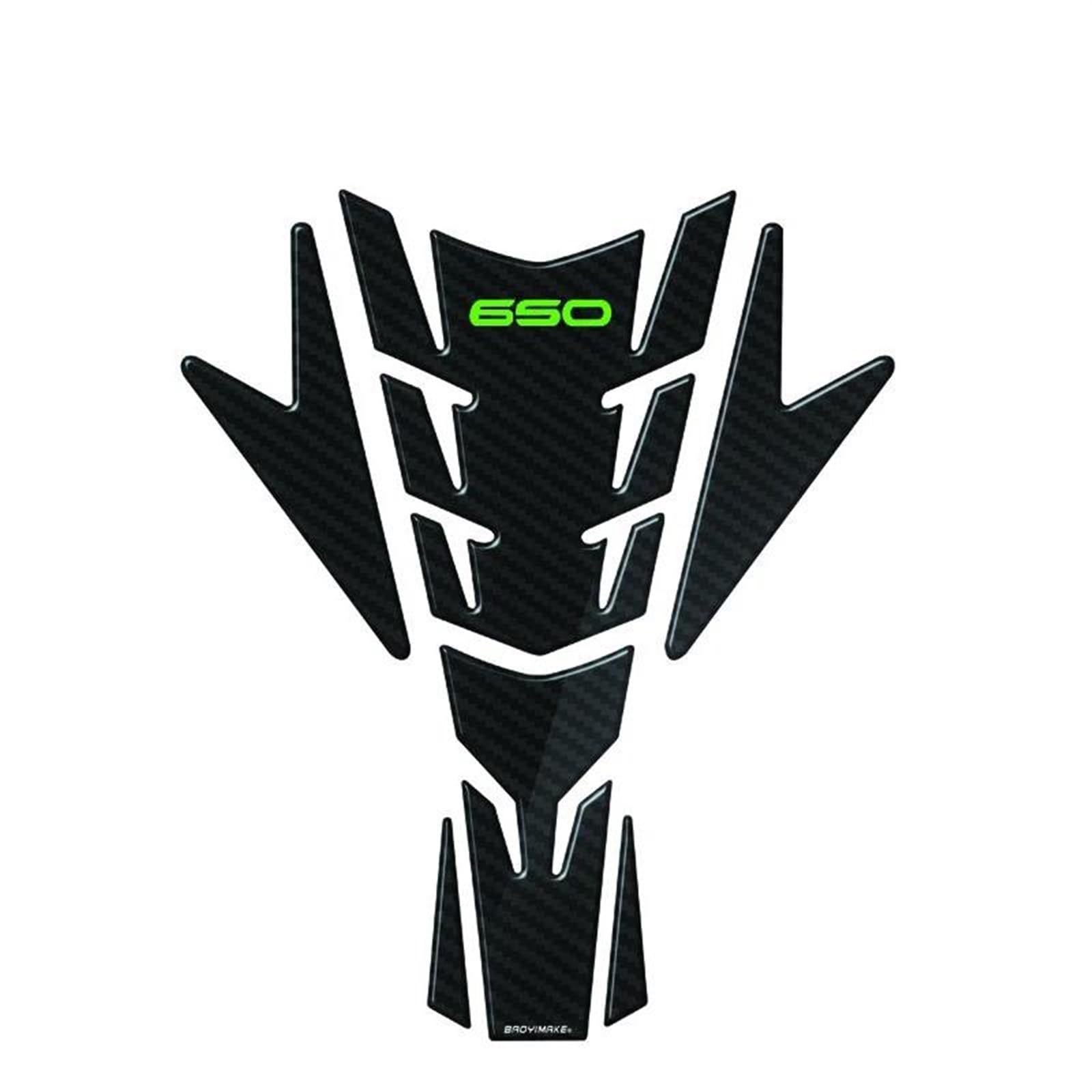 Motorcycle Tank Pad Sticker Decal Gas Traction Side for Kawasaki for Z650 for Z 650 for Ninja 2017 Streetfighter(Color4)