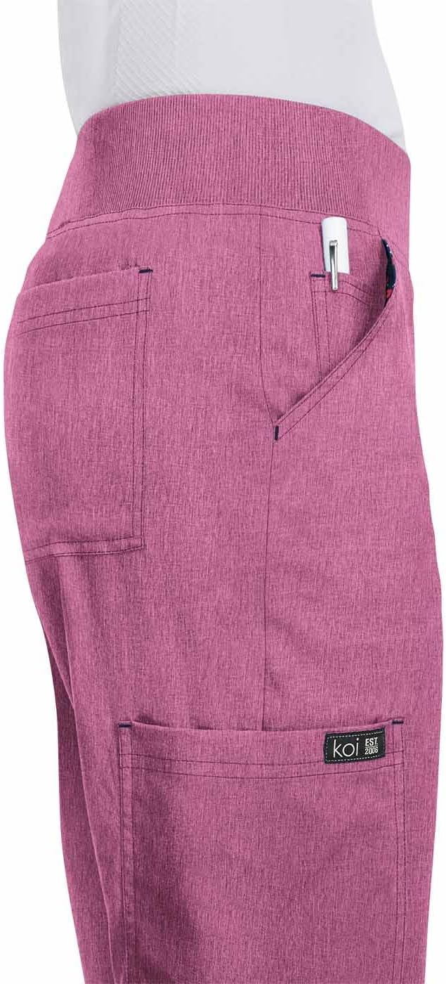 KOI Women's 732 Laurie Pant (Heather Azalea, XX-Small)