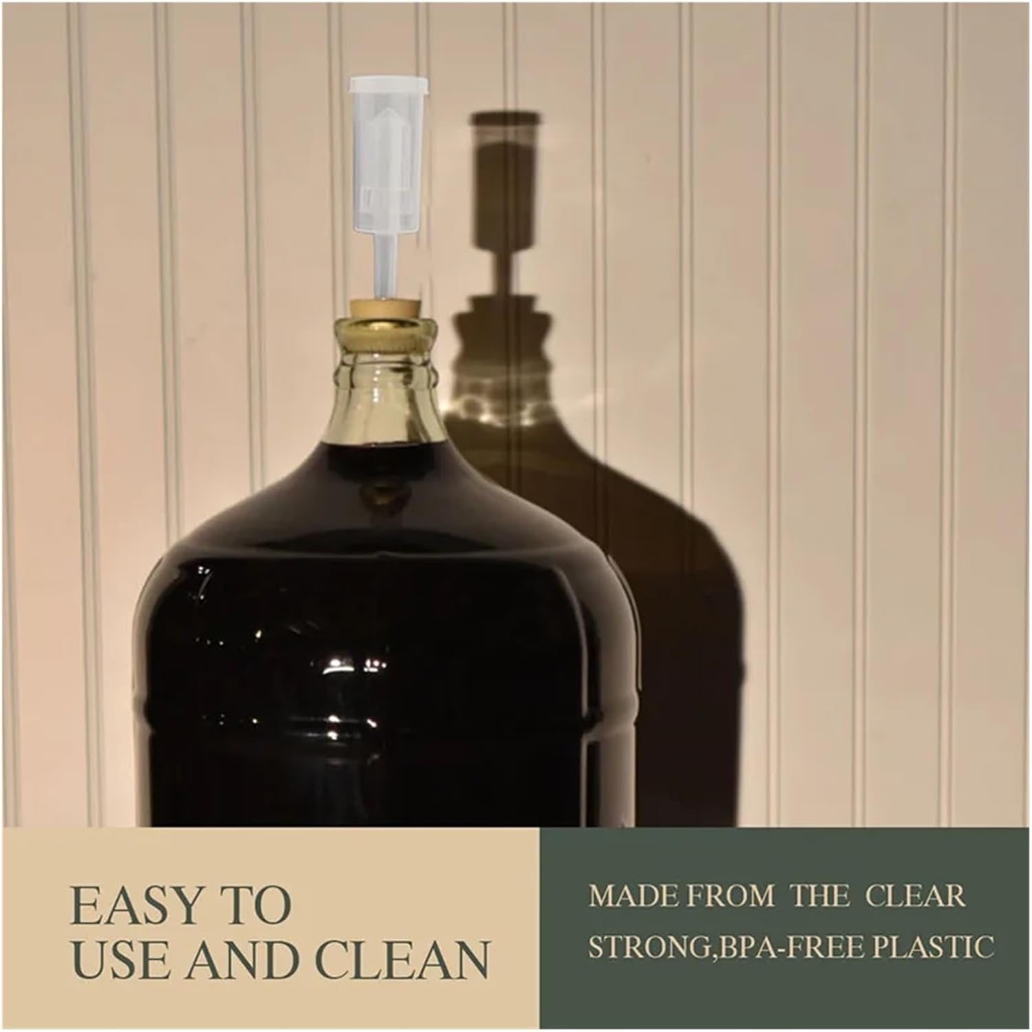 Wires and Cables Homebrew Air Lock Beer Wine,Ferment Carboy Bucket Air Lock with Grommet for Homebrew Beer,2pcs/lot Wires and Cables