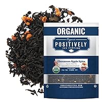 Vista 110 de Organic Positively Tea Company, bolsas de té de yerba mate (sin ahumar), 20