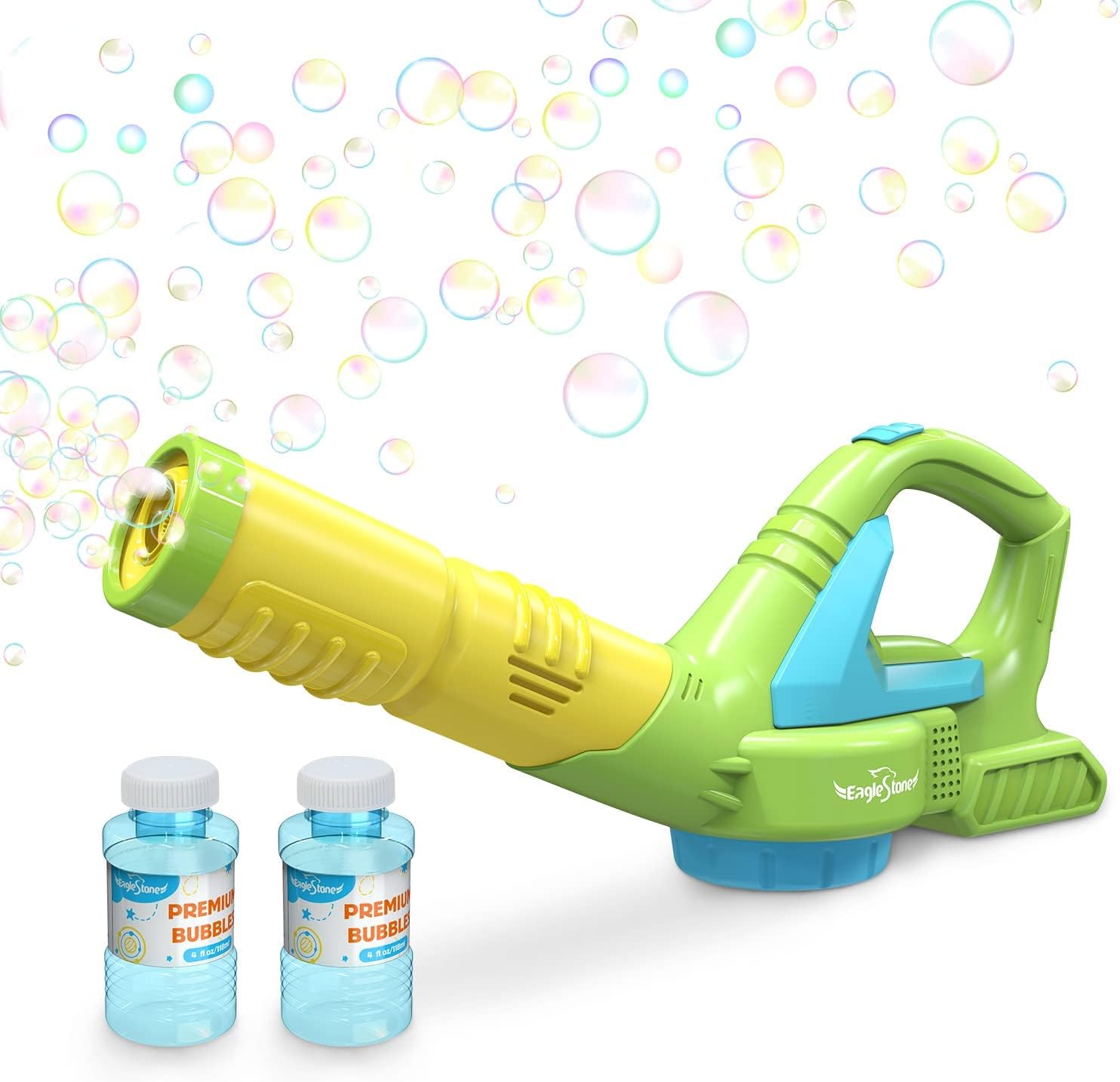 EagleStone Bubble Leaf Blower for Toddlers, Kids Bubble Blower Machine