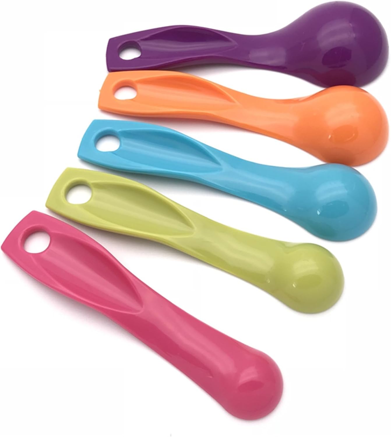 Coffee Scoops 5pcsCoffee Measuring Spoons Plastic Spoon Sugar Coffee Cake Baking