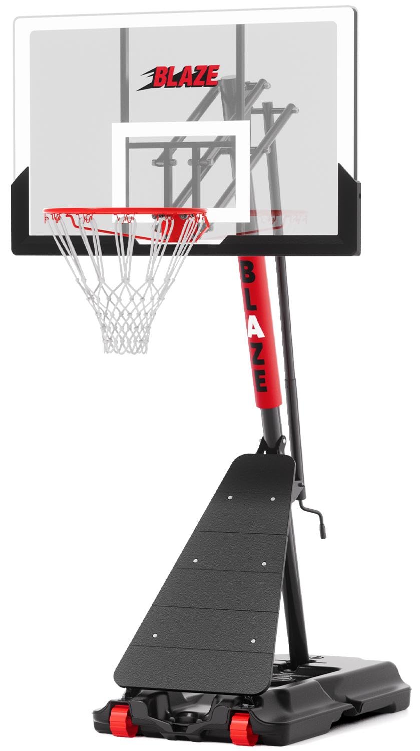 Mayfire Basketball Hoop Outdoor 10 FT Height Adjustable