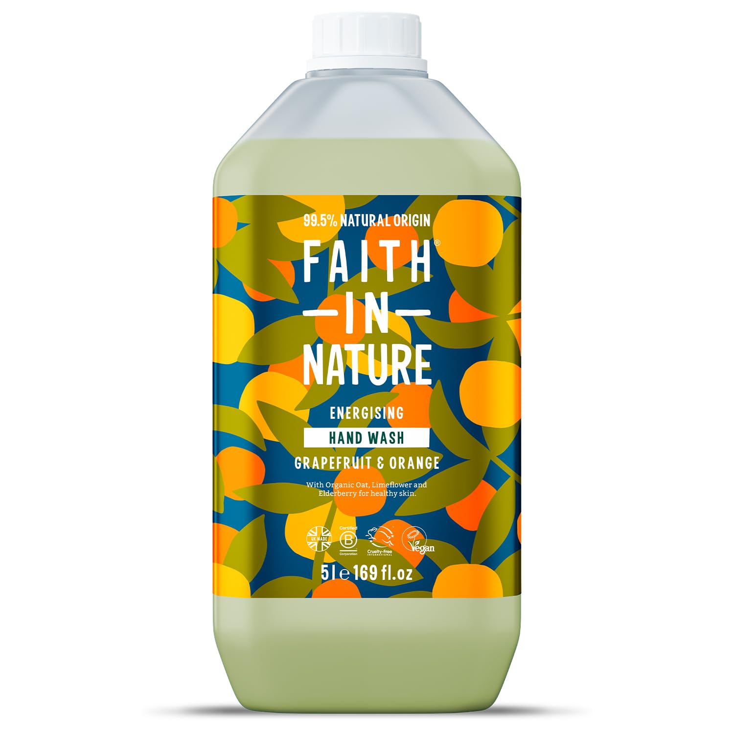Faith in Nature Grapefruit & Orange Hand Wash 5000ml