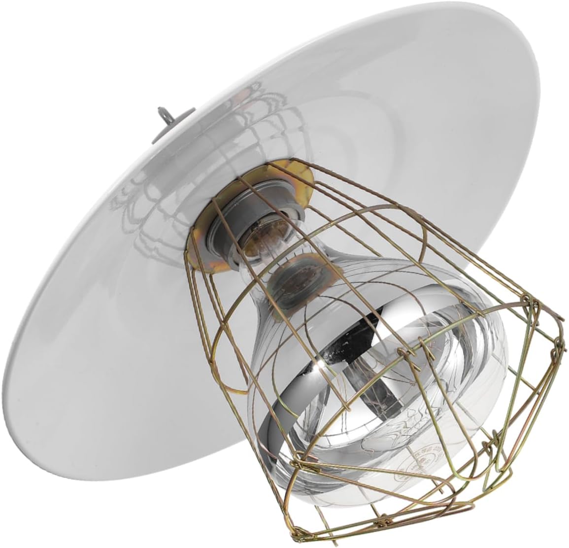 Kisangel 200w Livestock Heat Preservation Lamp Infrared Pet Thermostat Light for Chickens Reptiles and Animals Durable Design for Safe Efficient Heating