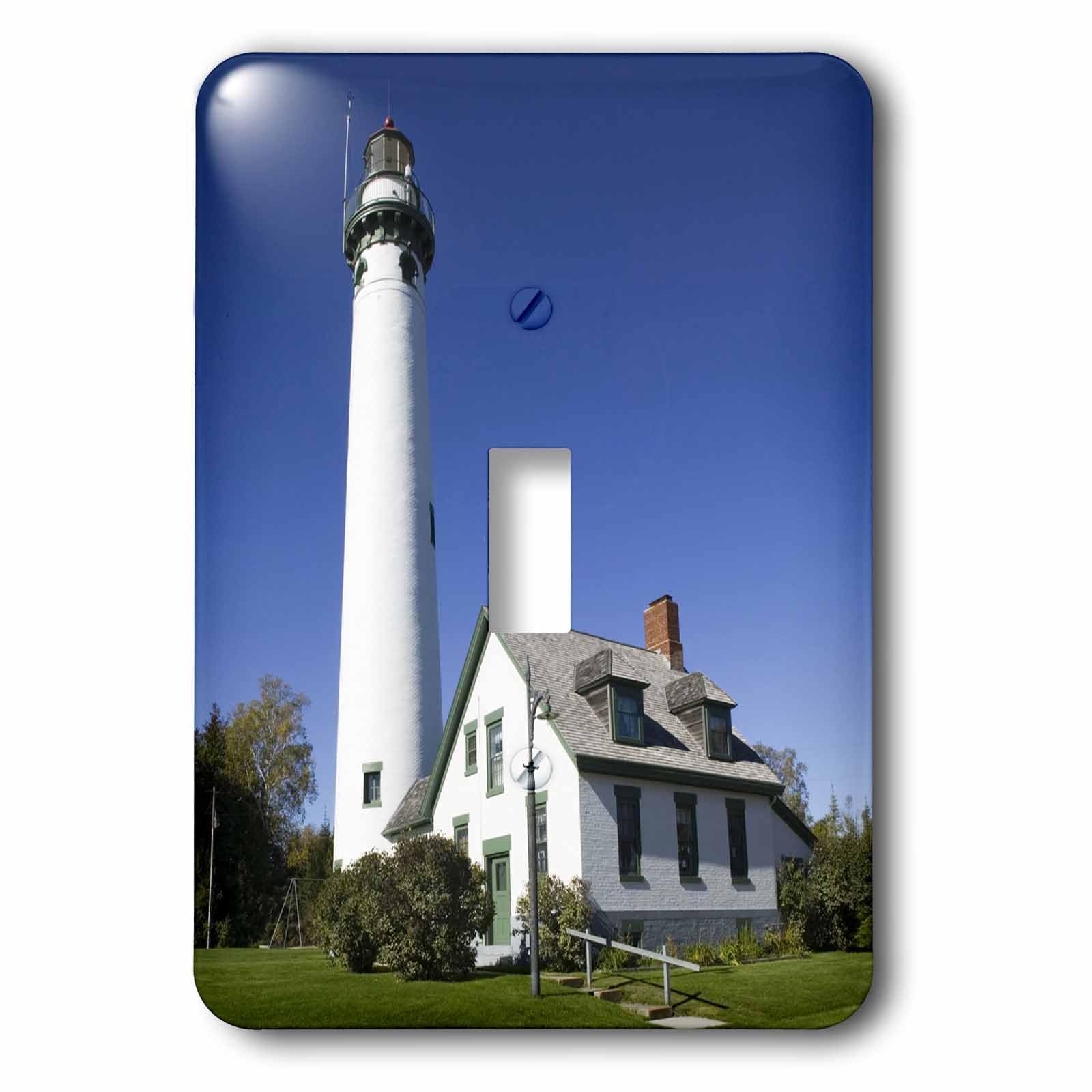Interrupteur décoratif 3dRose phare de Presque Isle Lake Huron pour mur et salon