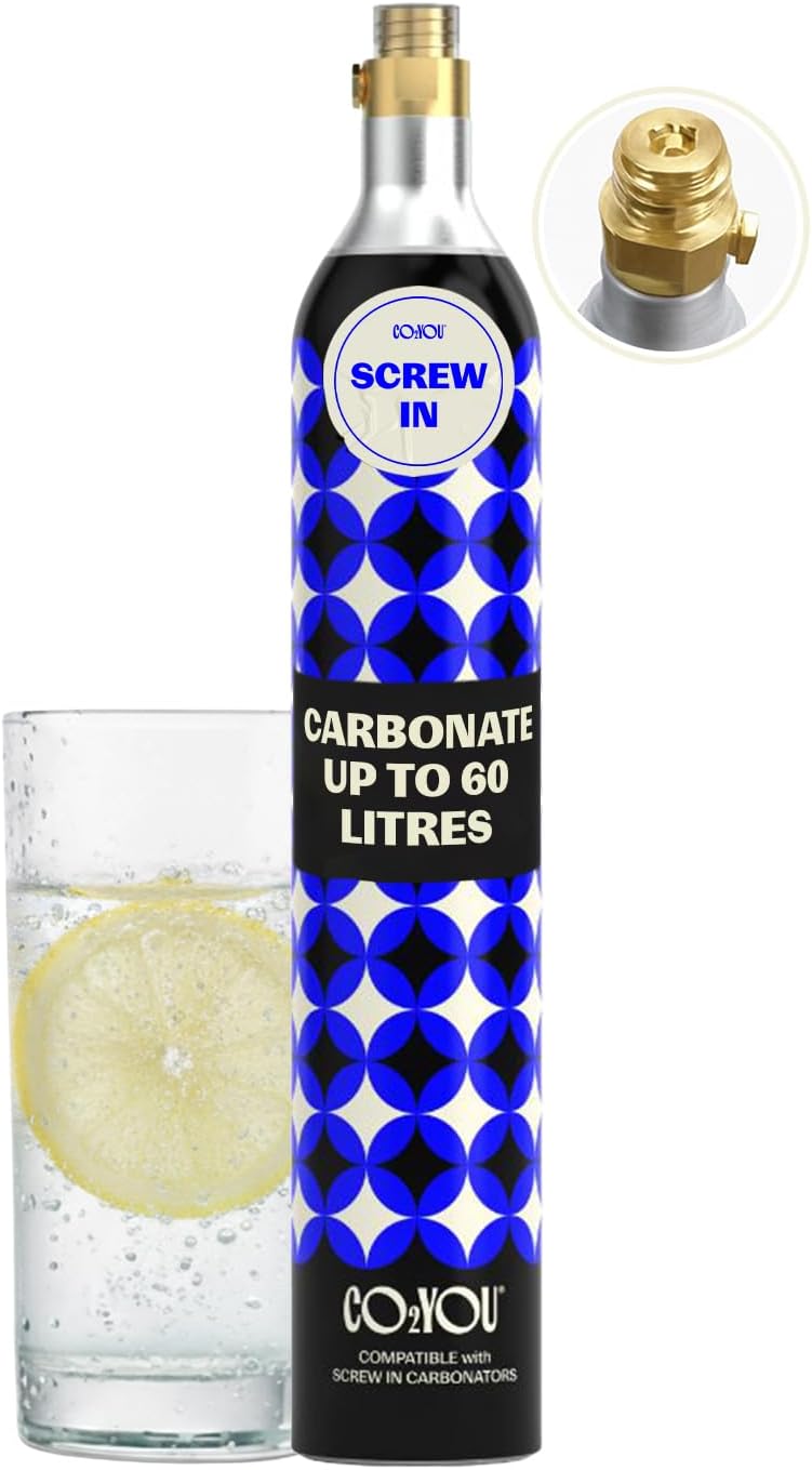 (Screw in) 60 Litre Spare Gas Cylinder - Check Compatibility Below