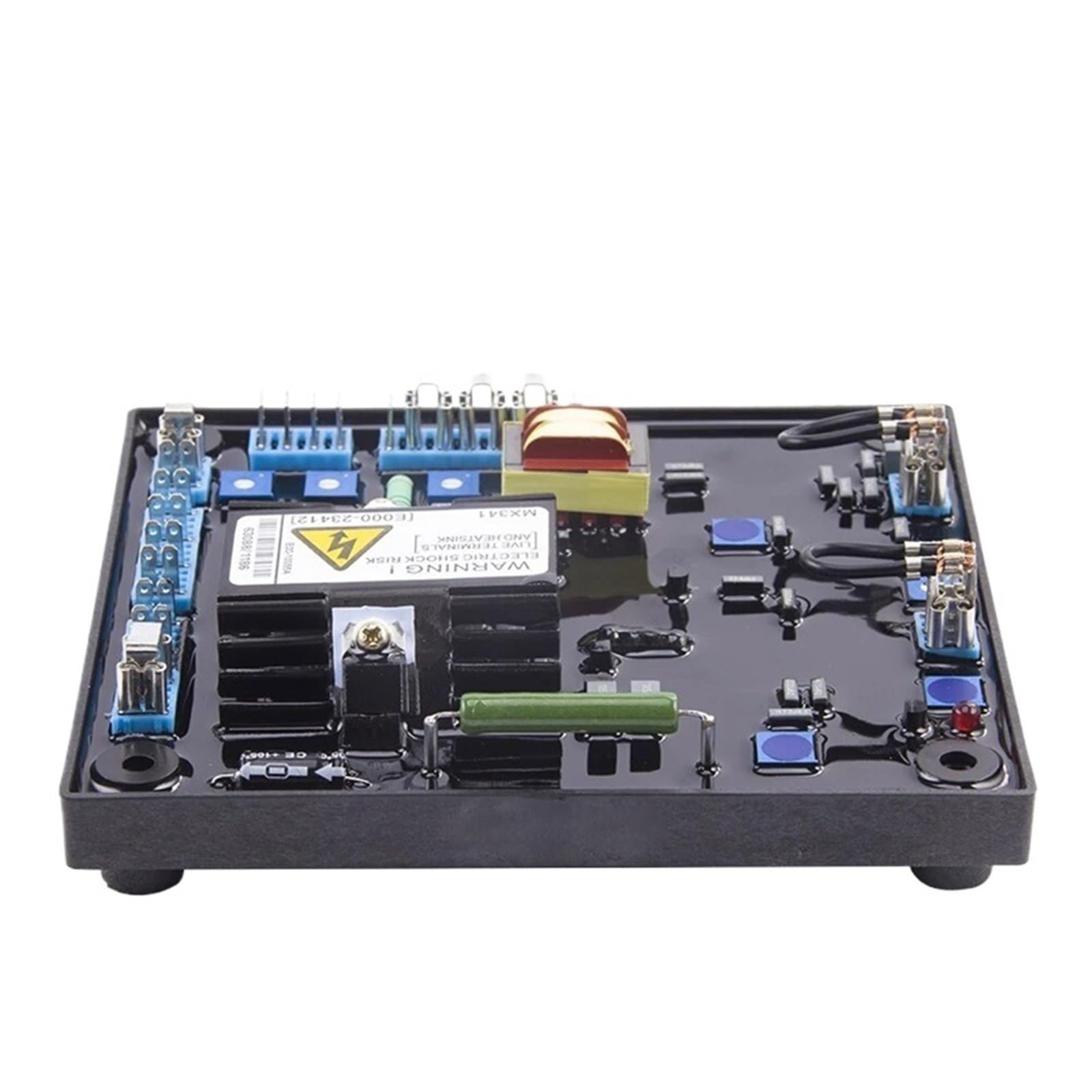 1 pieza AVR MX341 Reemplazo for regulador de voltaje automático MX341 AVR MX 341 E000-23412 Módulo regulador de voltaje automático