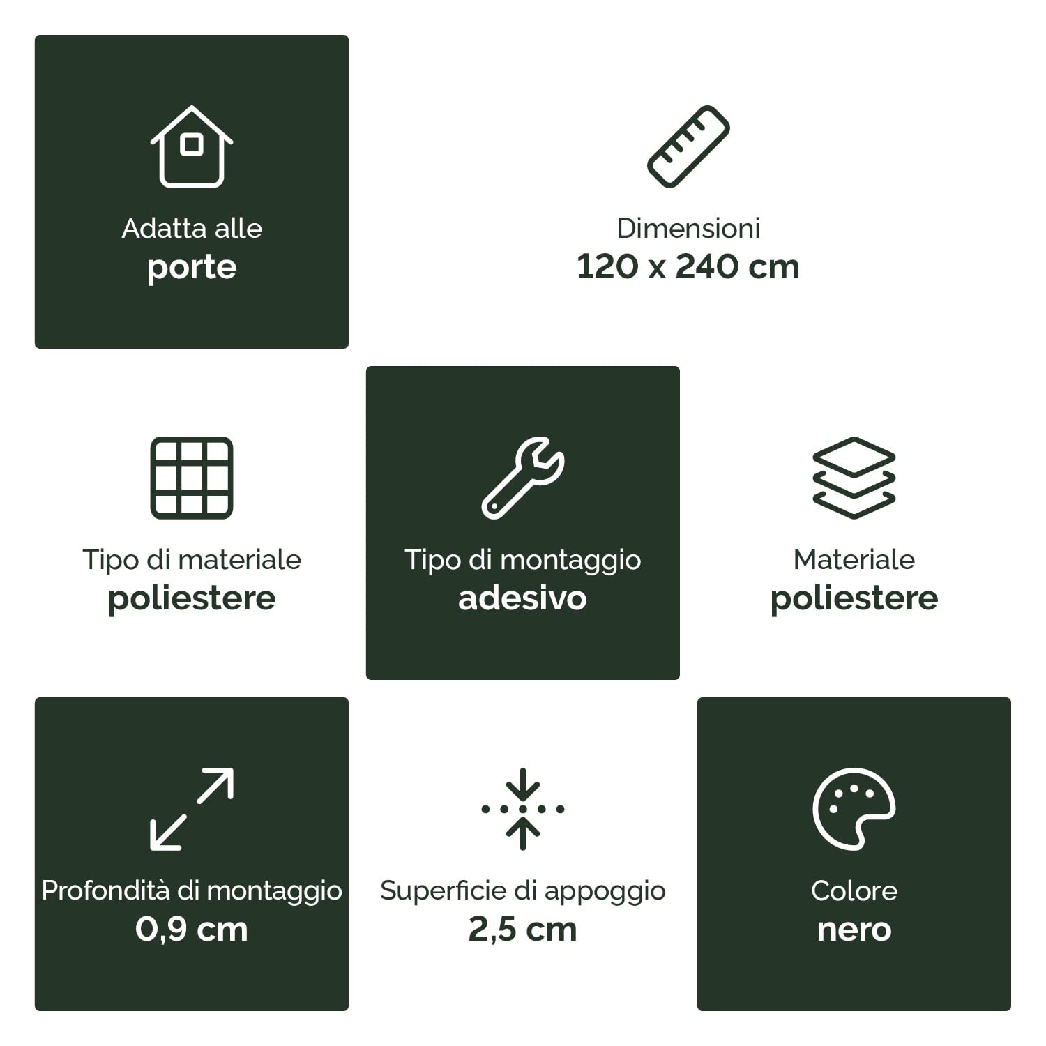 Nematek Zanzariera magnetica per le porte 120 x 240 cm protezione dagli insetti, con nastro magnetico, zanzariera con montaggio che non necessita di forare le pareti